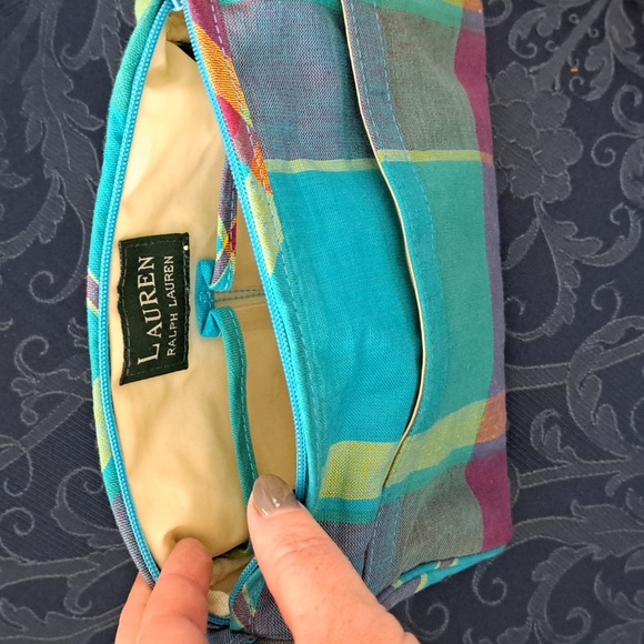 Ralph Lauren small Cosmetic Bag with tags - Picture 3 of 3